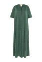 green-jersey-lurex-flared-robe