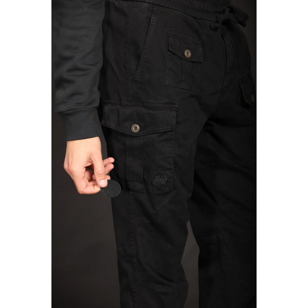 Mason's Cargo broek met wortelpasvorm Limited Edition Black Heren