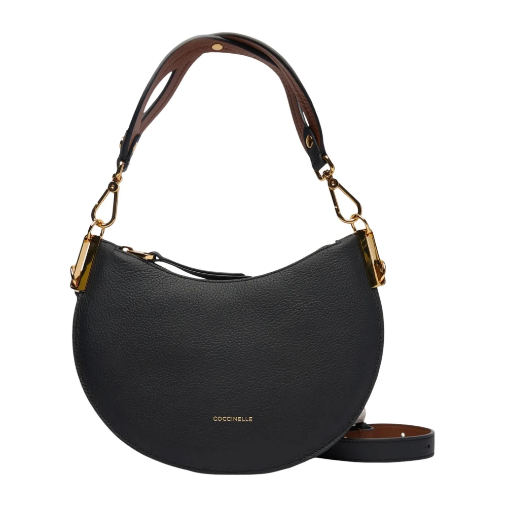 Coccinelle , Shoulder Bags, Female, Black, One Size, Sunup Shoulder Bag - Image 3