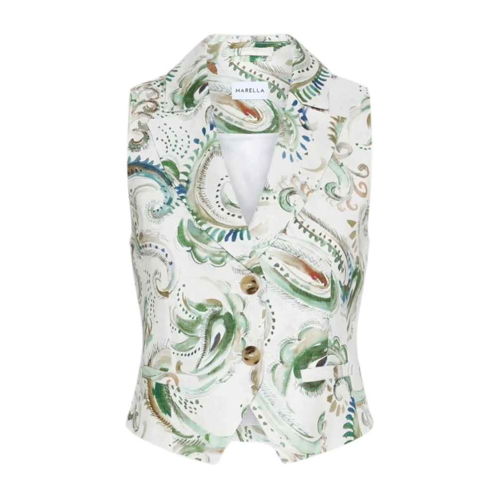 Marella Damen Multicolor Jacken, Mehrfarbig, Lgröße: