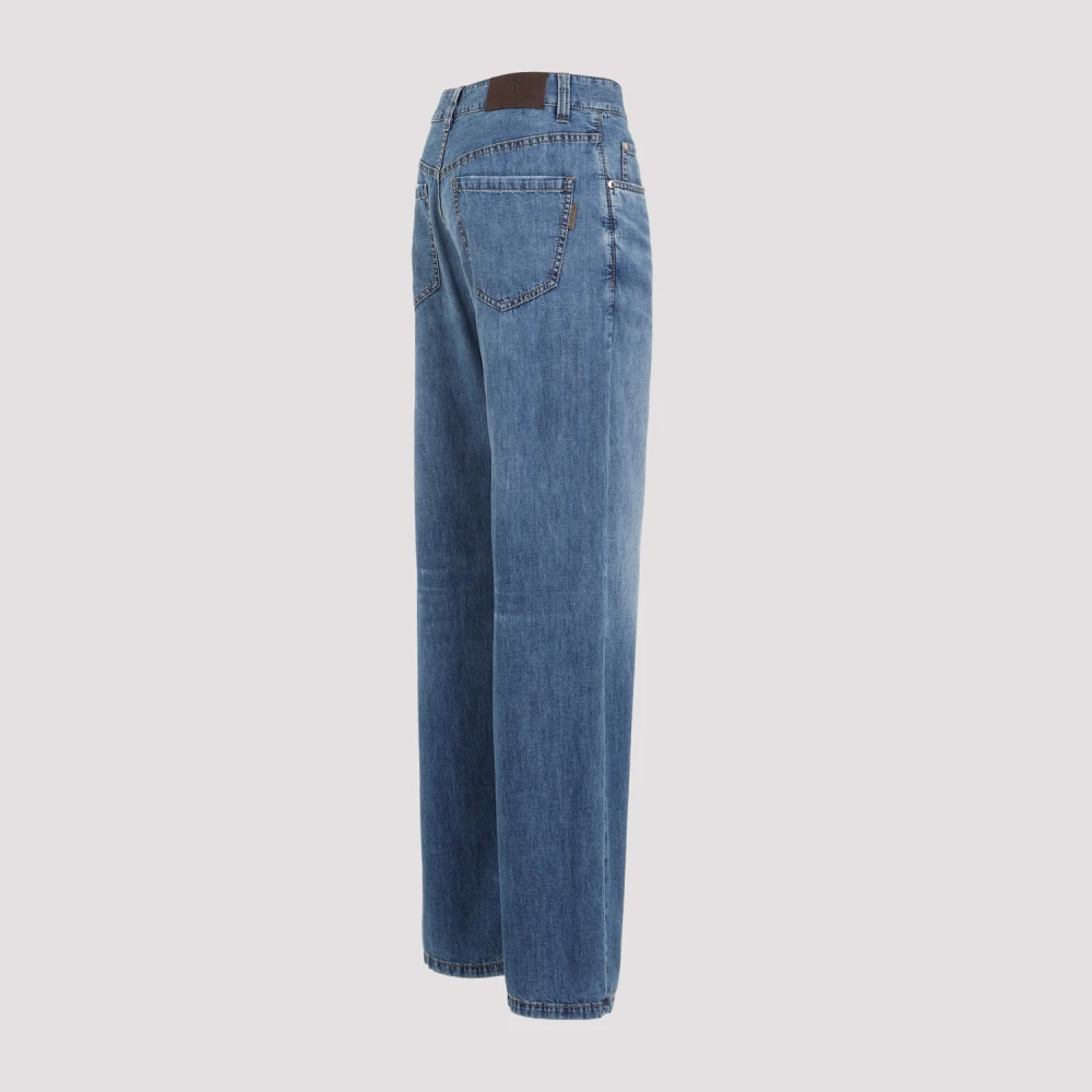 BRUNELLO CUCINELLI Vintage Denim Jeans Blue Dames