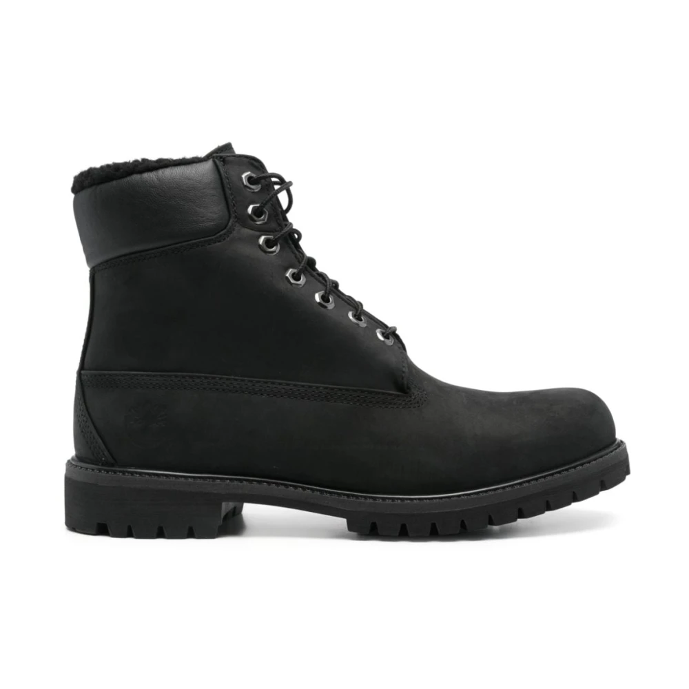 Timberland Men's Black Lace-Up Boots, 9 Uk, Suede Lace-Up Boots