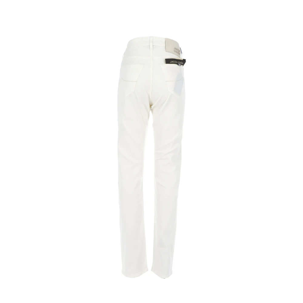 Jacob Cohën Slim Fit Denim Jeans White Heren