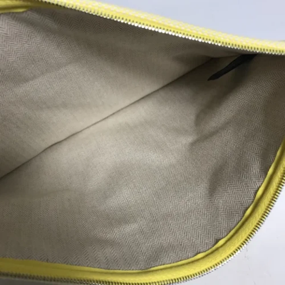 Hermès Vintage Pre-owned Fabric pouches Yellow Dames
