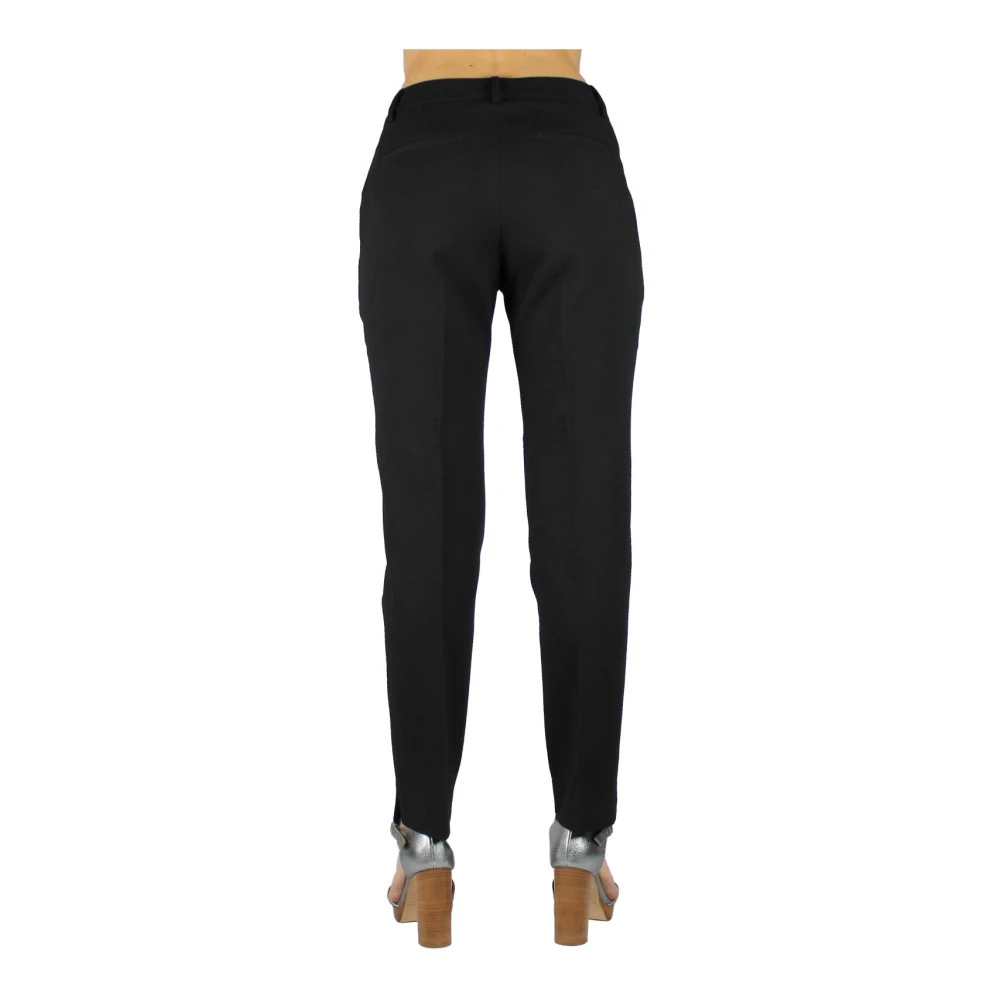 PESERICO Stijlvolle Broek Black Dames