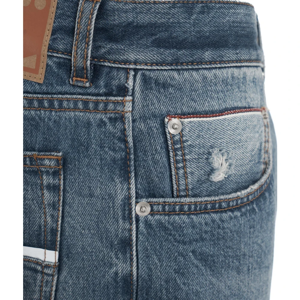 Mauro Grifoni Blauwe Ss24 Heren Jeans Blue Heren