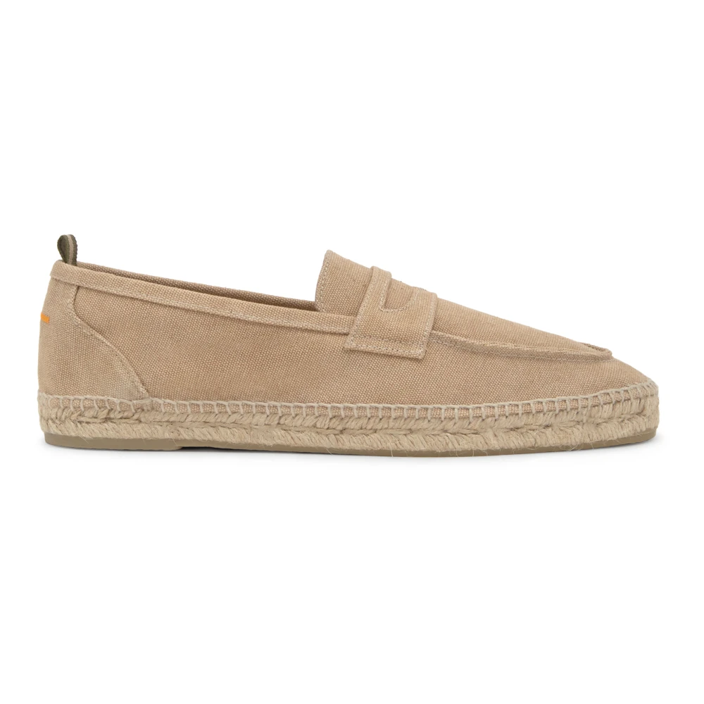 Castañer Men's Beige Espadrilles, 10 Uk, Nacho/002 · Flat Espadrille