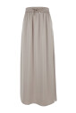 beige-long-skirt-elastic-waist-stretch