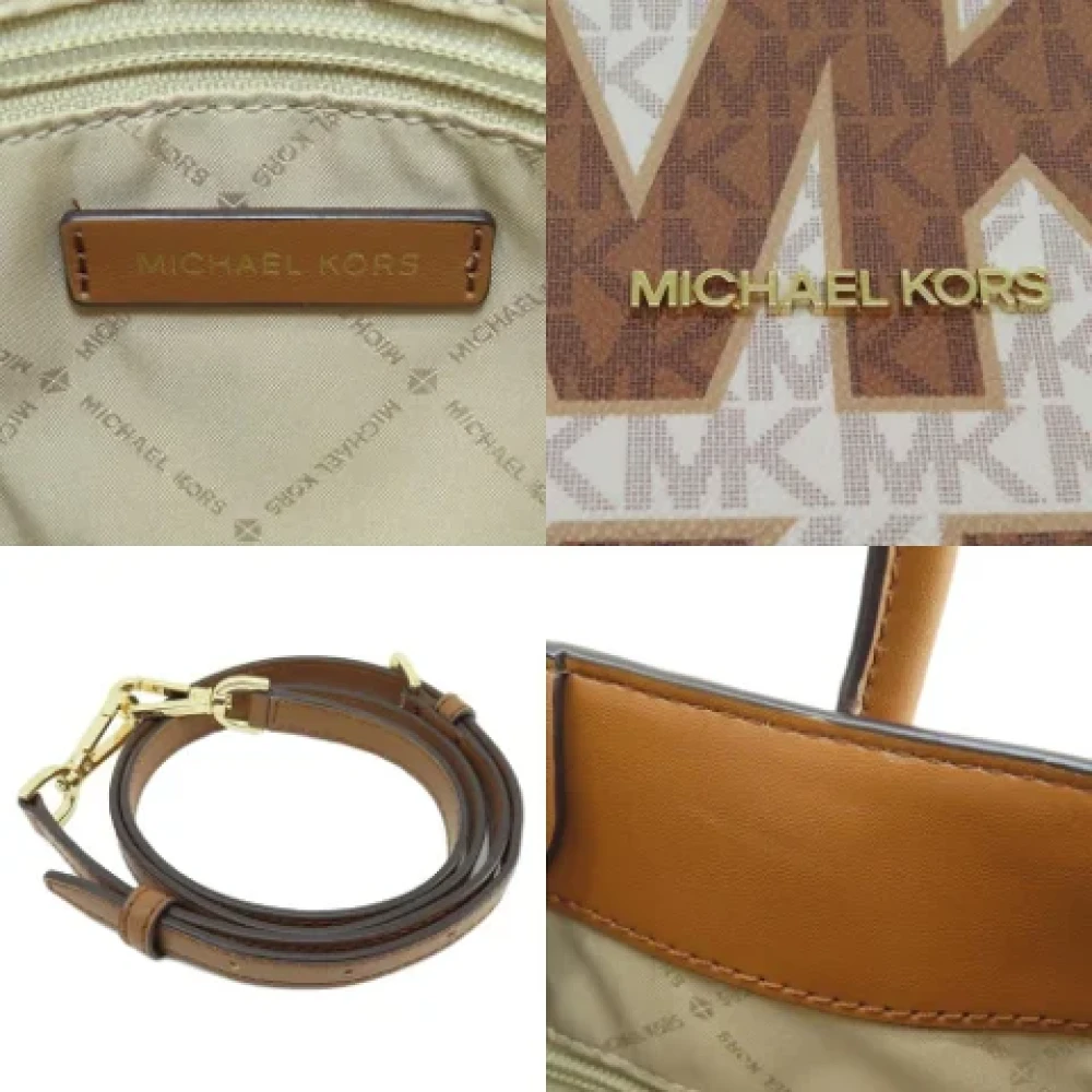 Michael Kors Pre-owned Plastic handbags Brown Dames