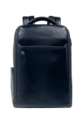Fast-check travel backpack for laptop and iPad® with RFID and shock absorbing protection