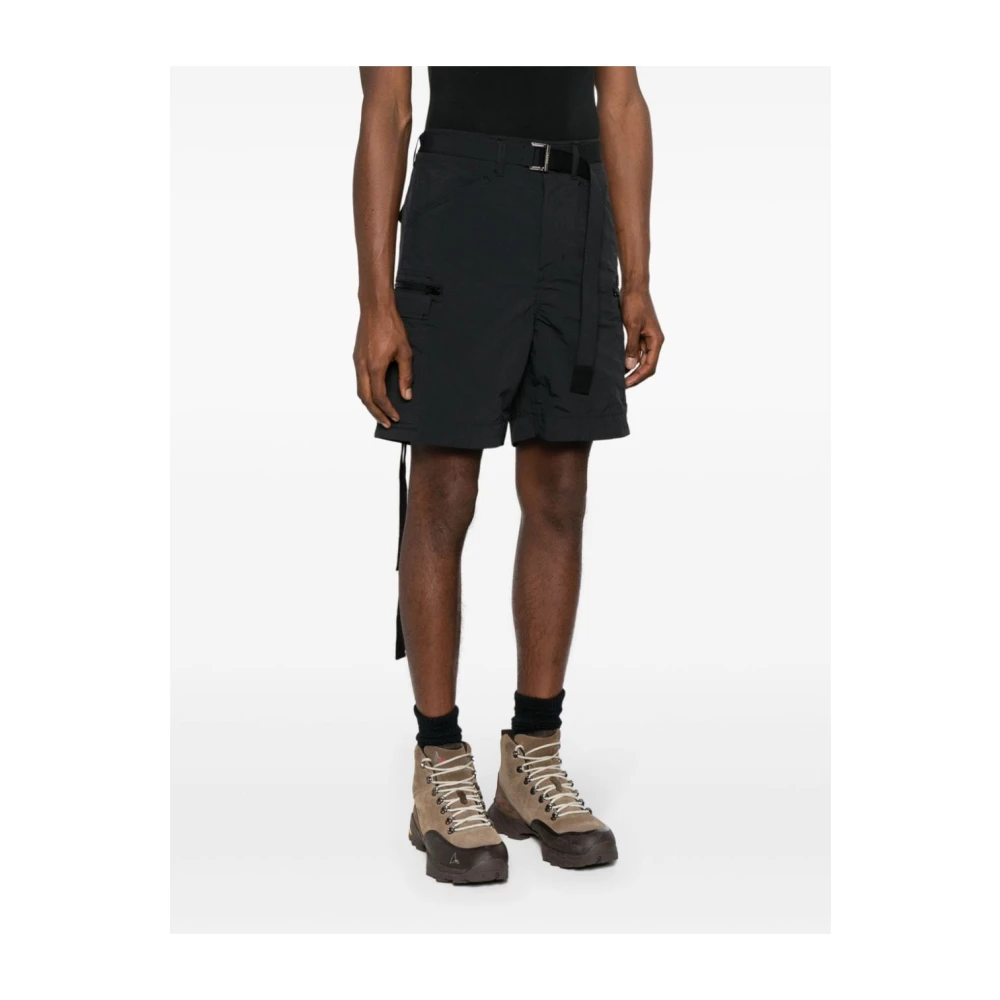 Sacai Casual Shorts Black Heren