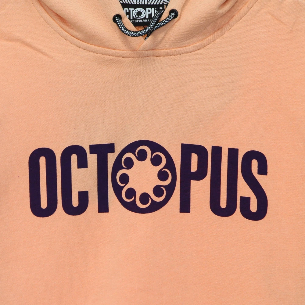 Octopus Lichtgewicht capuchontrui met logo Orange Heren