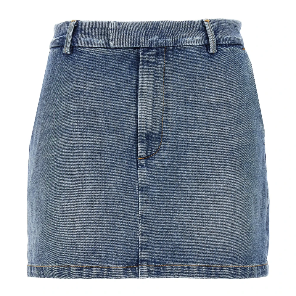 Armarium Blue Lula Denim Miniskirt - Female - Denim Skirts - Xs - Skirts