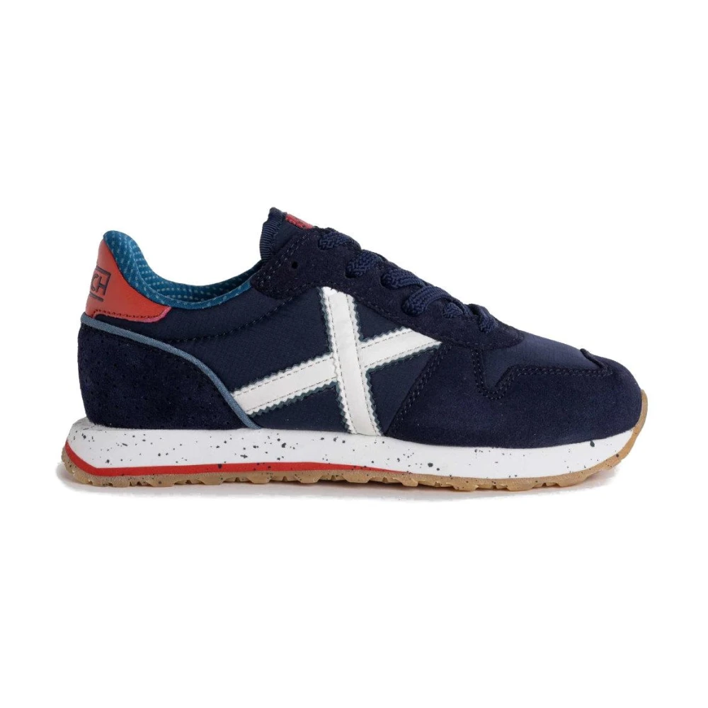 Munich Boys Blue Kids Sneakers, 33 Eu, Trainers