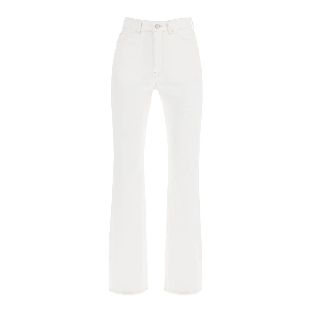 Acne Studios Jeans White Dames