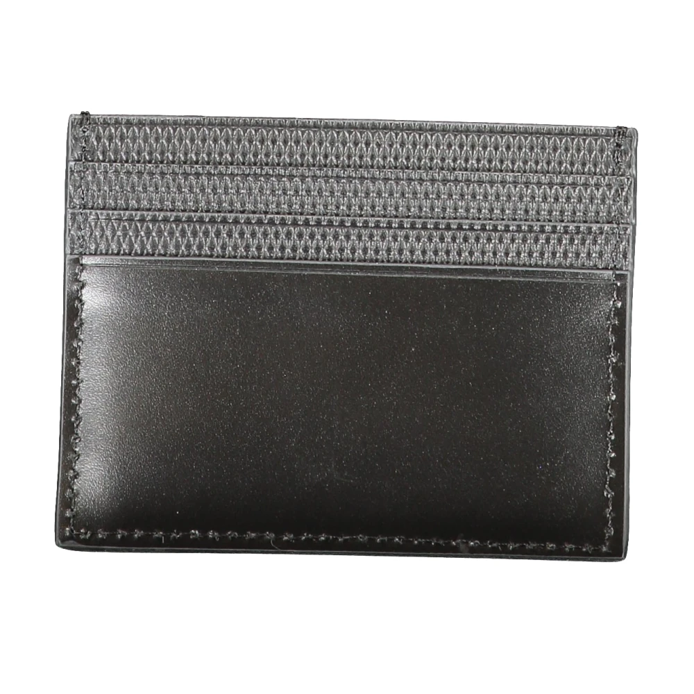 Calvin Klein Heren Portemonnee Zwart Contrast Details Black Heren