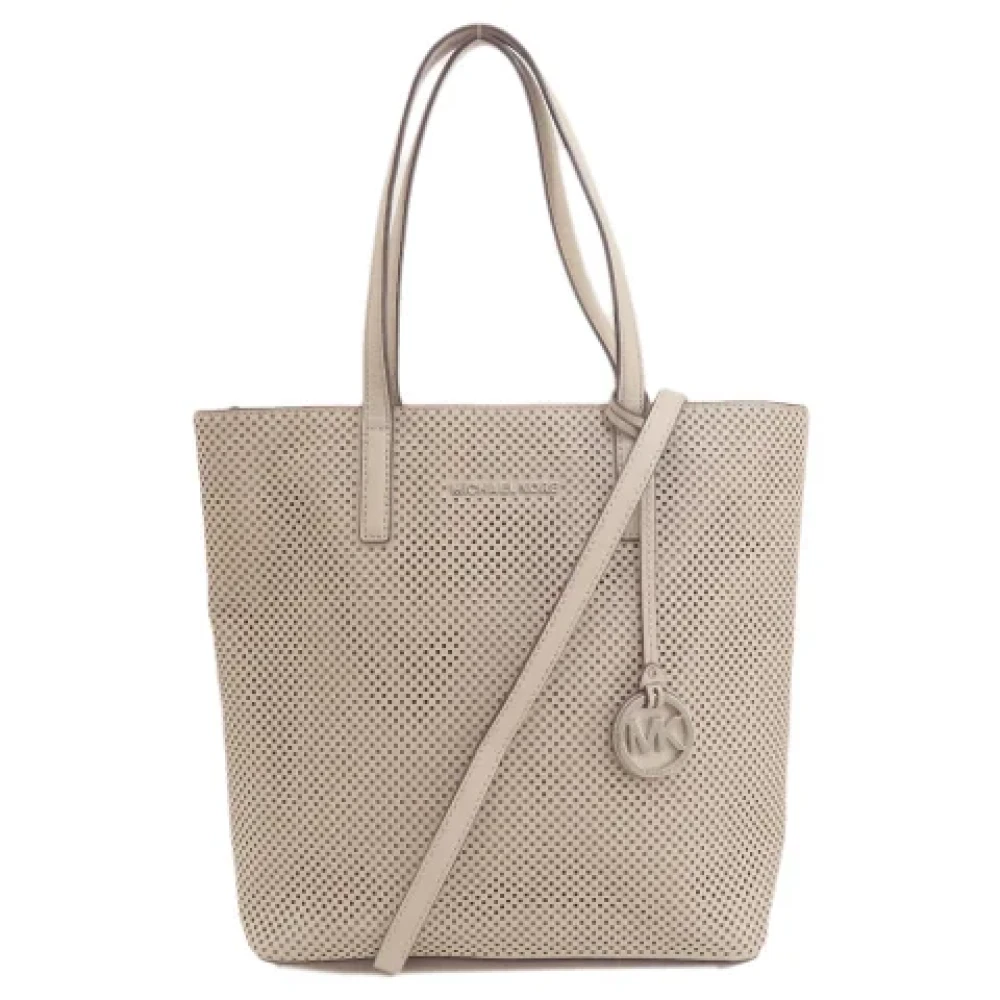 Michael Kors Pre-owned Leather totes Gray Dames