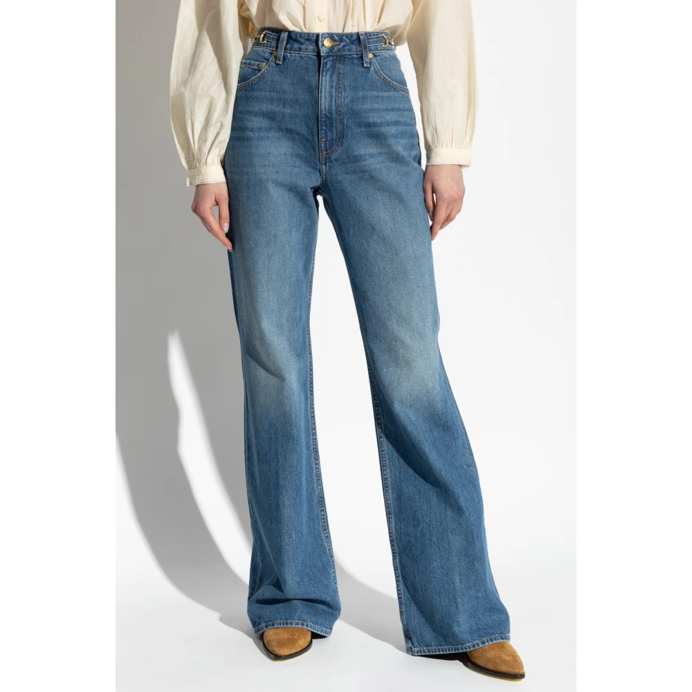 Ulla Johnson Jeans The Colette Blue Dames