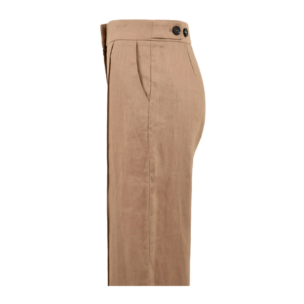 Notshy Beige Broek Model 4409404 Soka Brown Dames