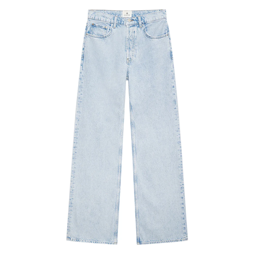 Anine Bing Women's Blue Hugh Jean - Wide Jeans - W26 - Jeans