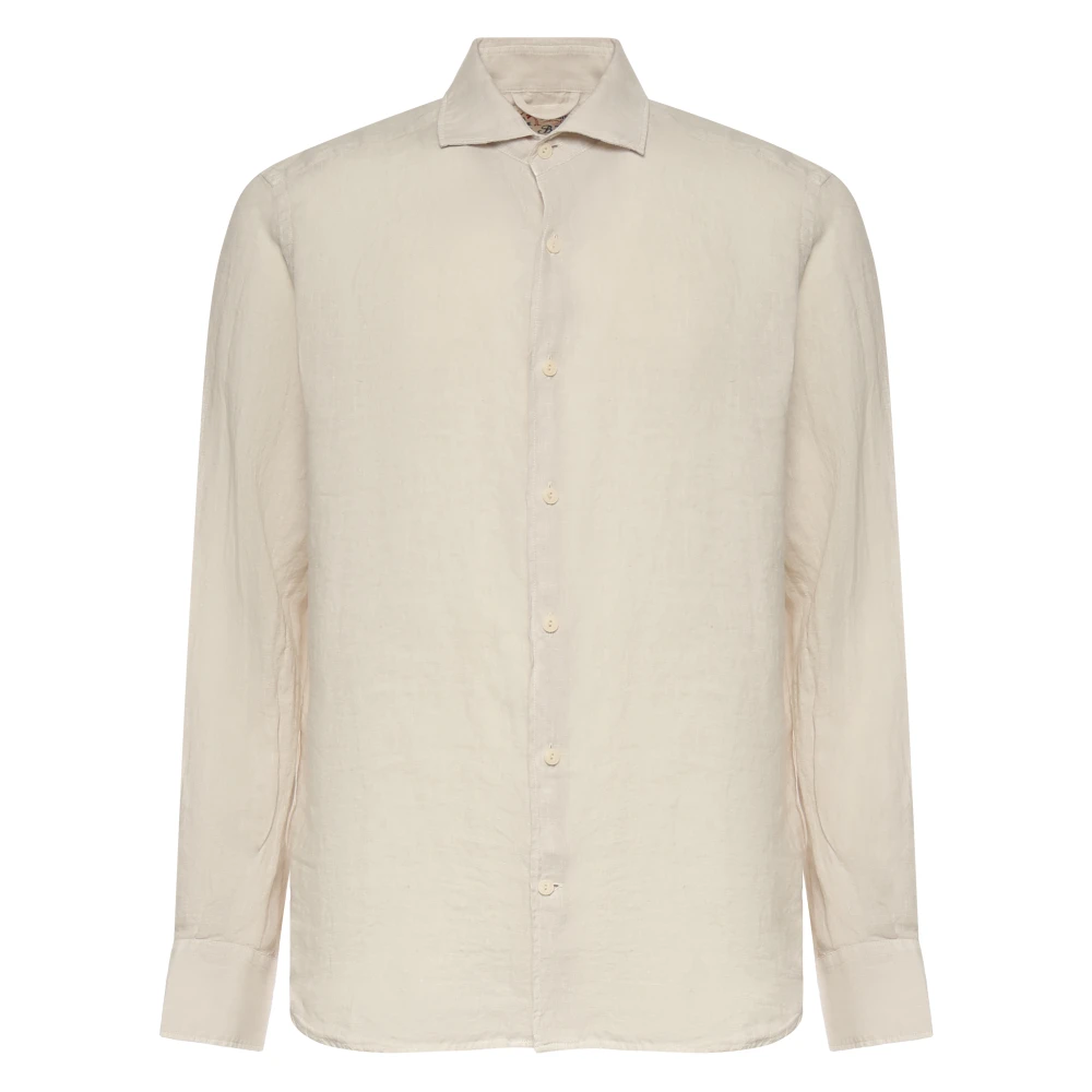Mc2 Saint Barth Beige Classic Shirt - Male - Casual Shirts - M - Shirts