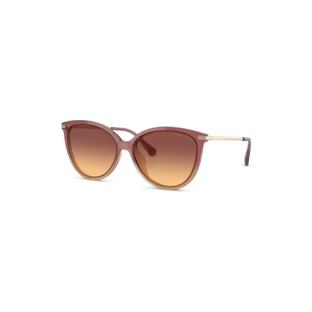 Michael Kors Woman Sunglass Dupont - Frame color: Dusty Rose Light Brown, Lens color: Purple Amber Gradient - Image 3