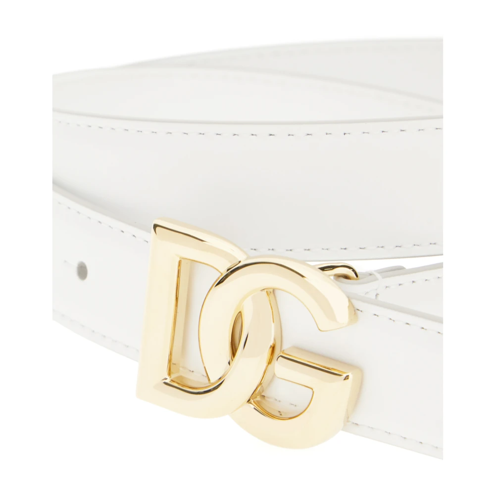 Dolce & Gabbana Stijlvolle Riemencollectie White Dames
