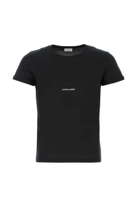 Rundhalsad T-shirt i