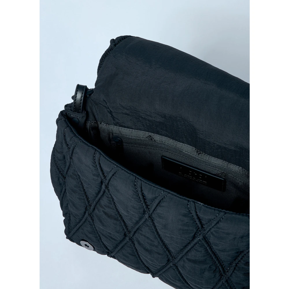 Diesel Gewatteerde Charm-D Schoudertas Black Dames