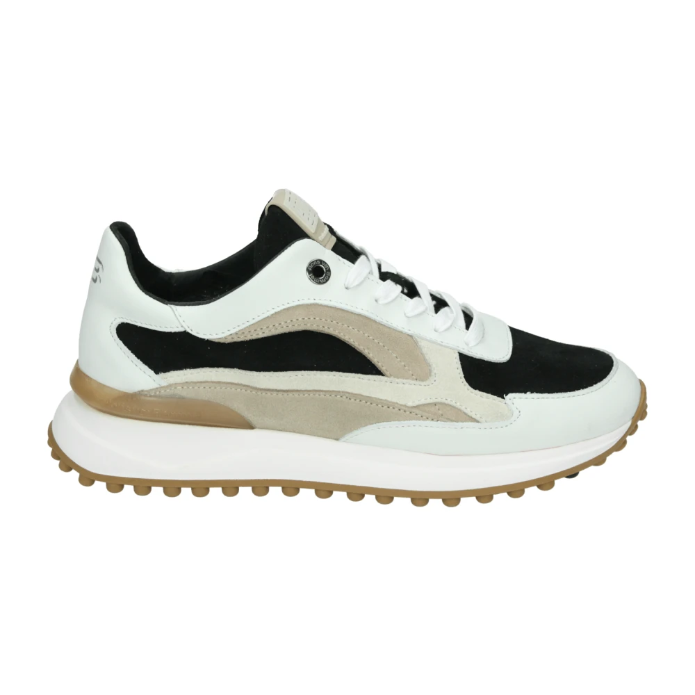 Floris van Bommel Sportieve Lage Damesschoenen Patroon Dames Schoenen Veelkleurig Multicolor