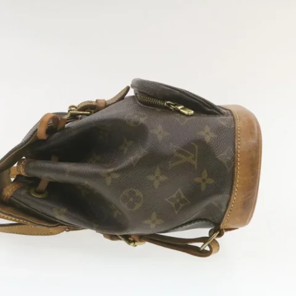 Louis Vuitton Vintage Pre-owned Canvas backpacks Brown Dames