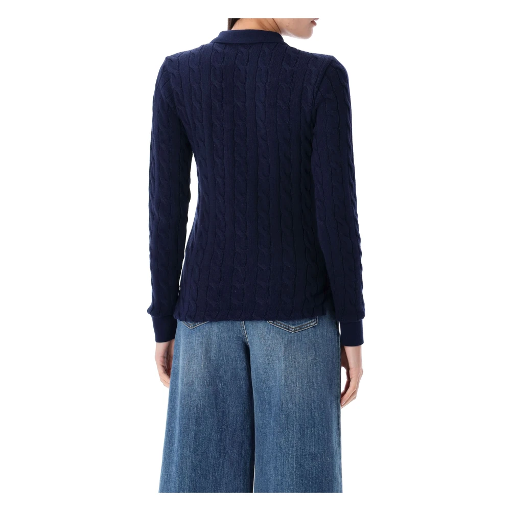 Ralph Lauren Dameskleding Gebreide kleding Newport Navy Ss25 Blue Dames