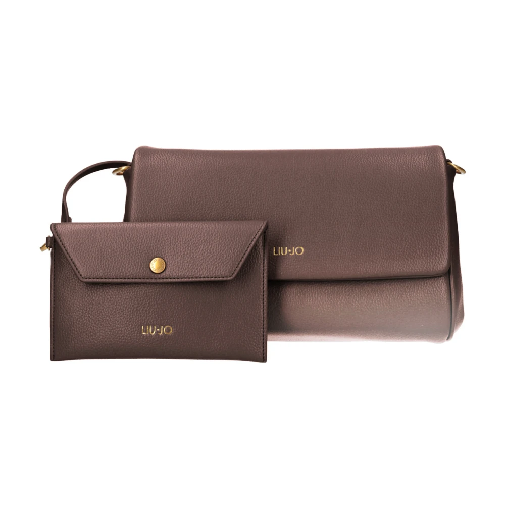 Liu Jo Crossbody tas met ECS model Brown Dames