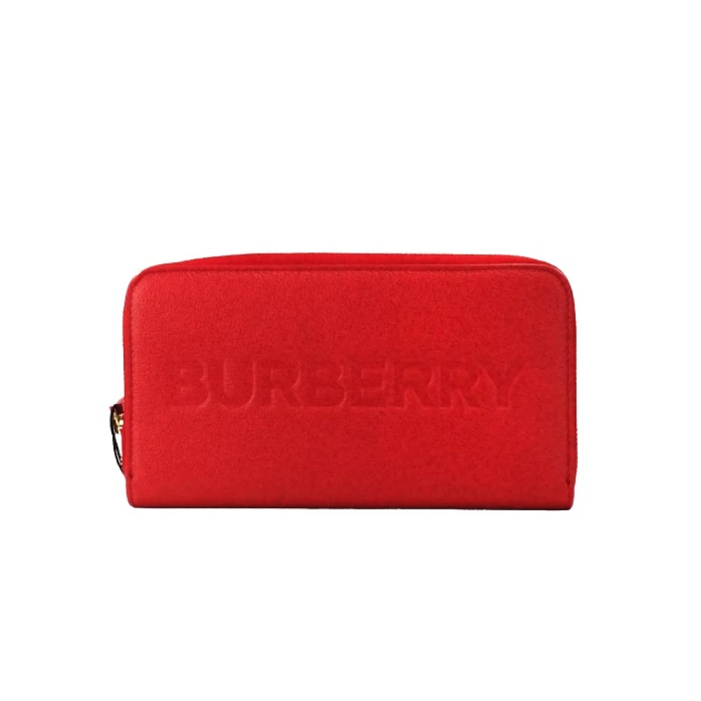 Preget Rød Logo Continental Clutch Lommebok