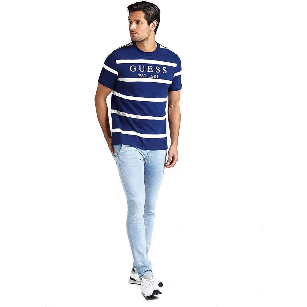 Guess Chino Broek voor Heren Blue Heren
