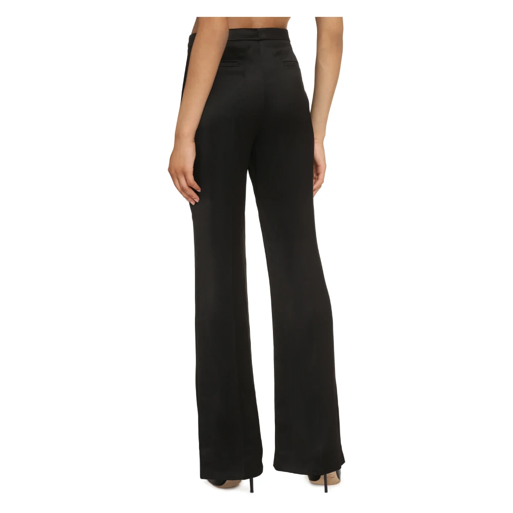 Givenchy Satijnen broek met zakken Black Dames