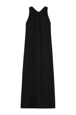 MOD.2979 Ärmlös Långklänning