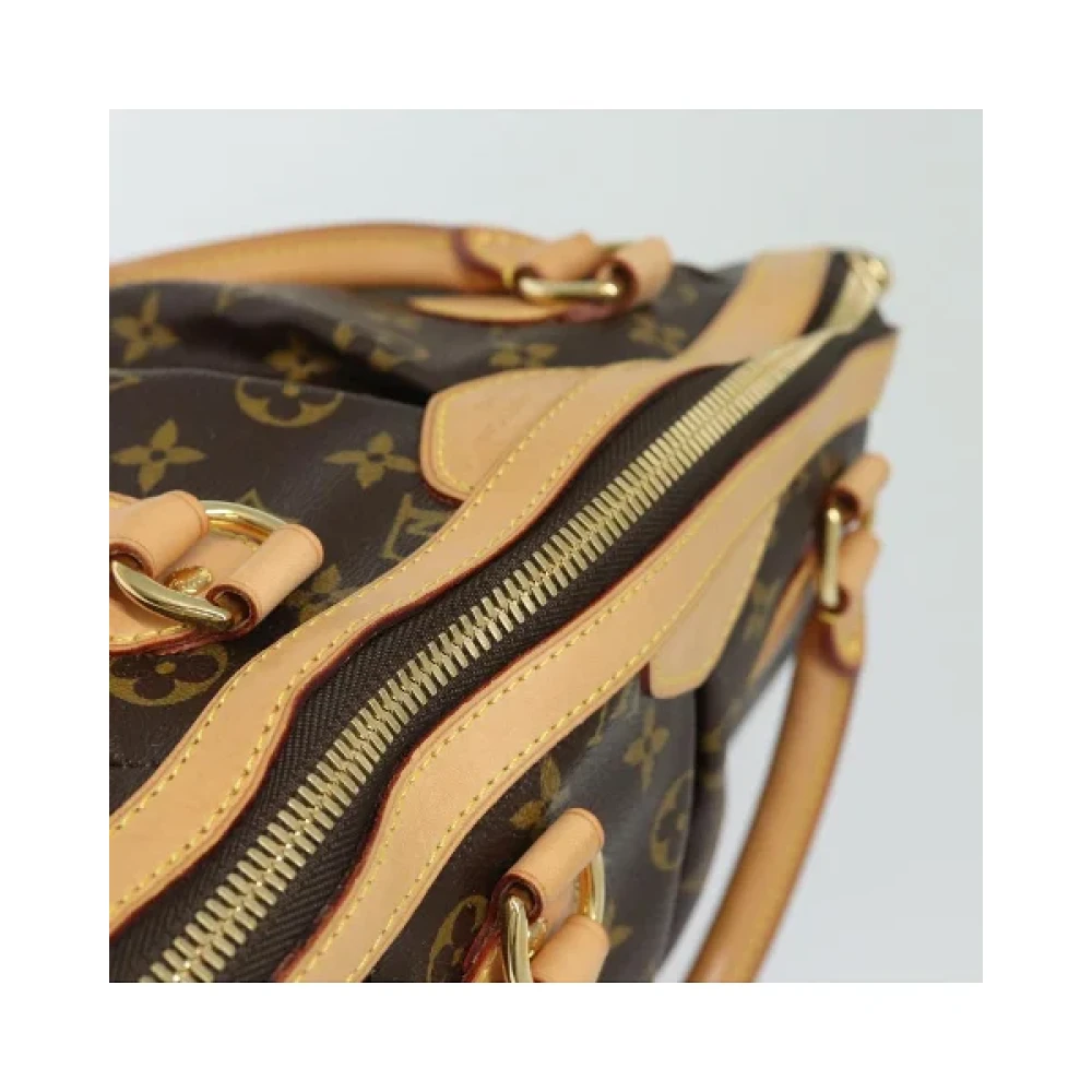 Louis Vuitton Vintage Pre-owned Canvas handbags Brown Dames