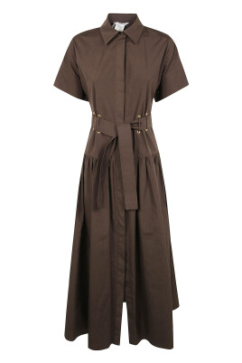 short-sleeves-popeline-dress