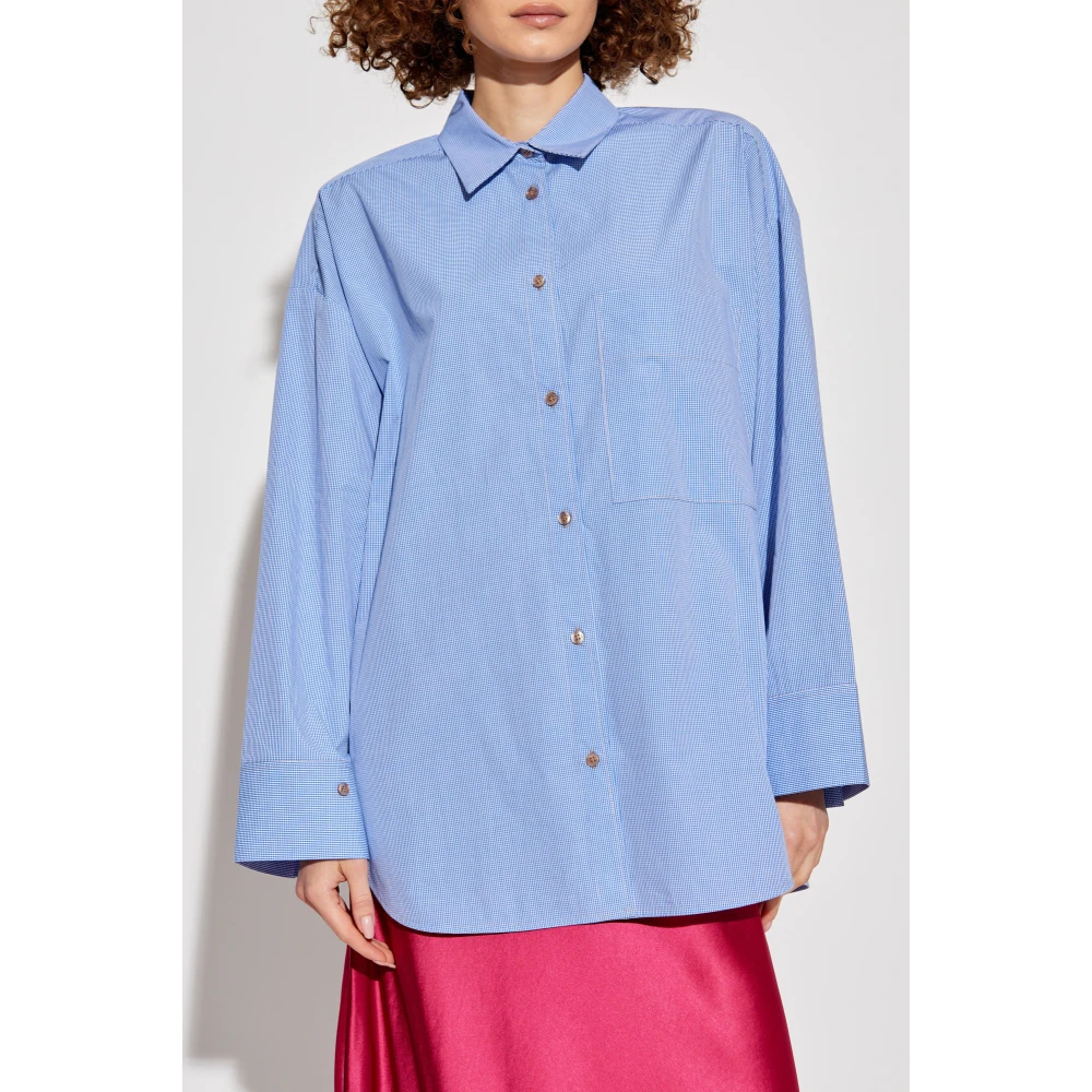 By Malene Birger Shirt Derris By Herenne Birger Blue Dames