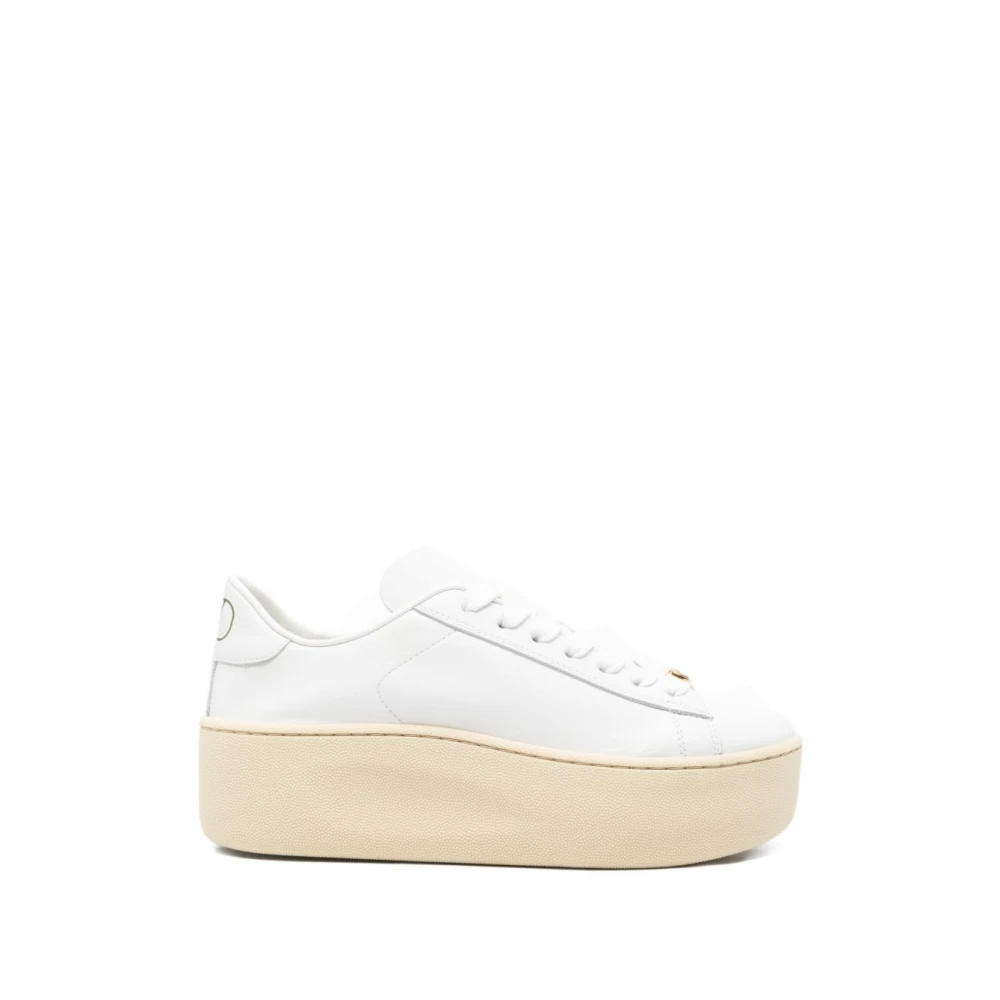 Valentino Garavani White Sneakers, Female, 5 1/2 Uk, Flat Shoes