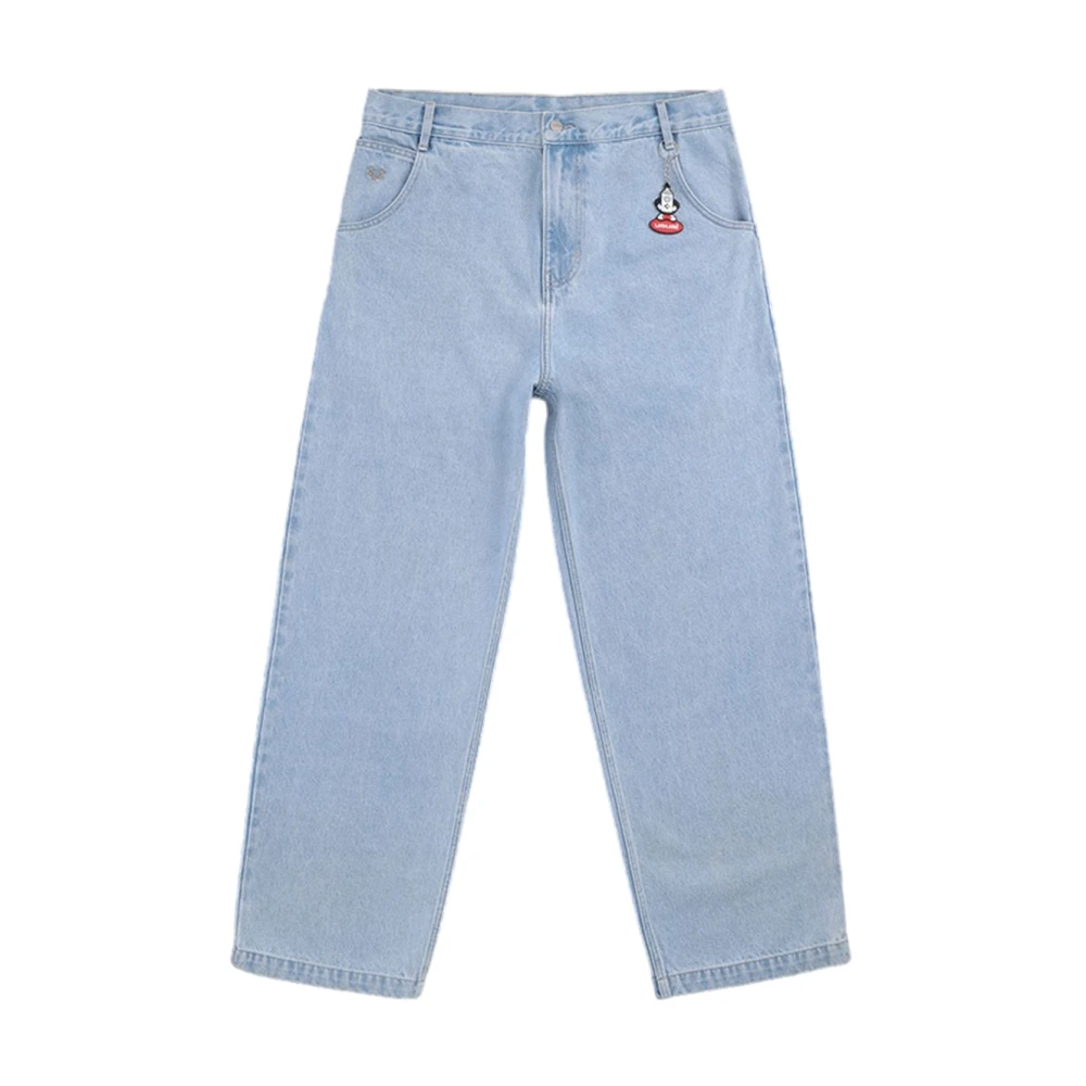 Usual Katoenen Broek Gray Heren