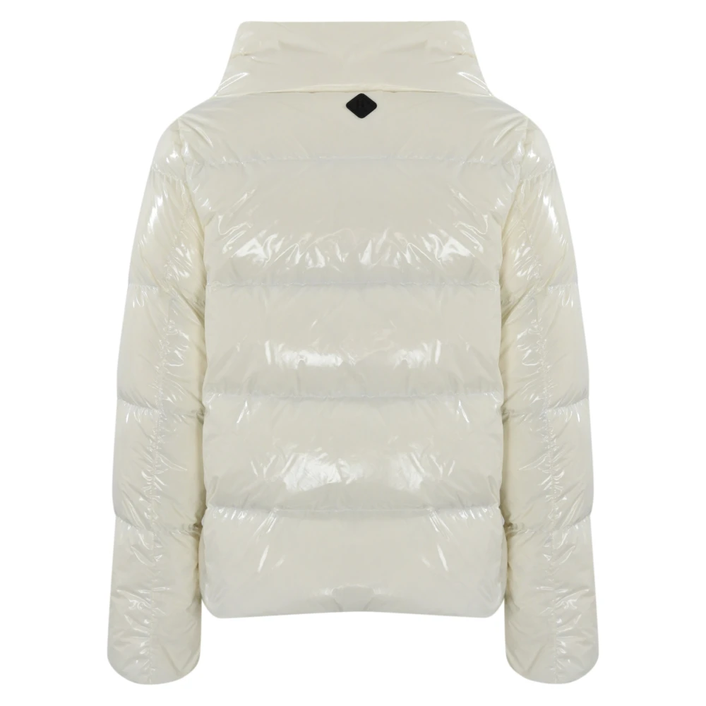 Herno Glanzende Donsjas White Dames