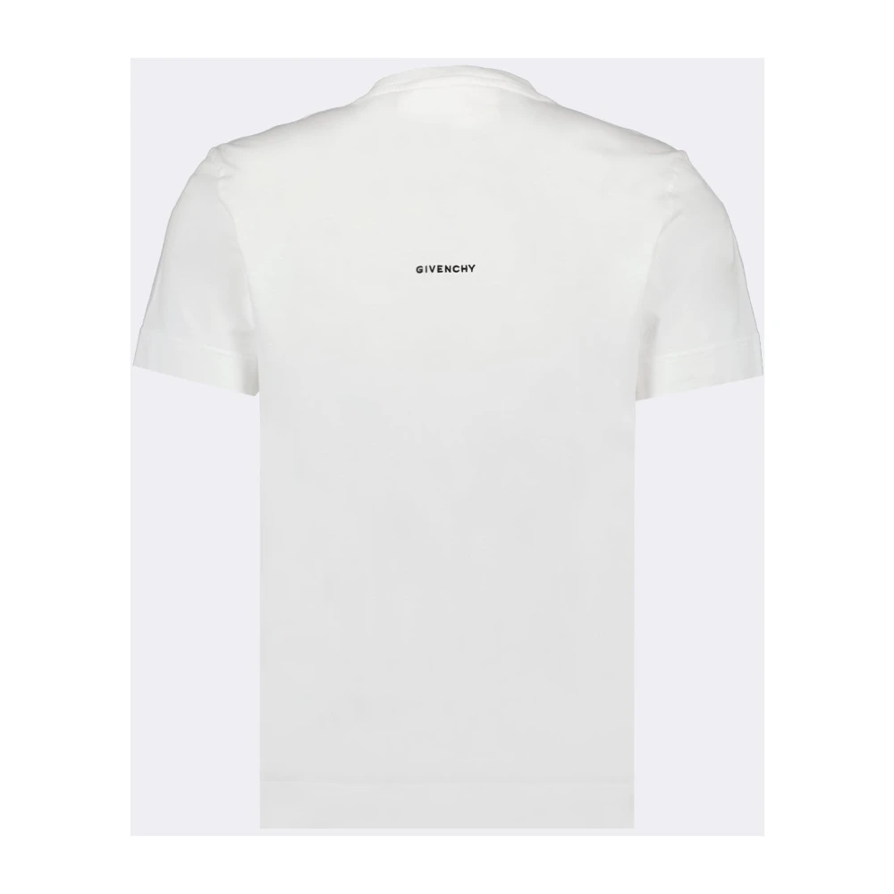 Givenchy Witte 4G T-shirt White Heren