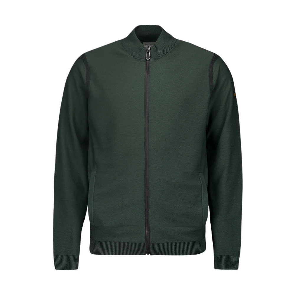 No Excess Melange 2 Gekleurde Vest Green Heren