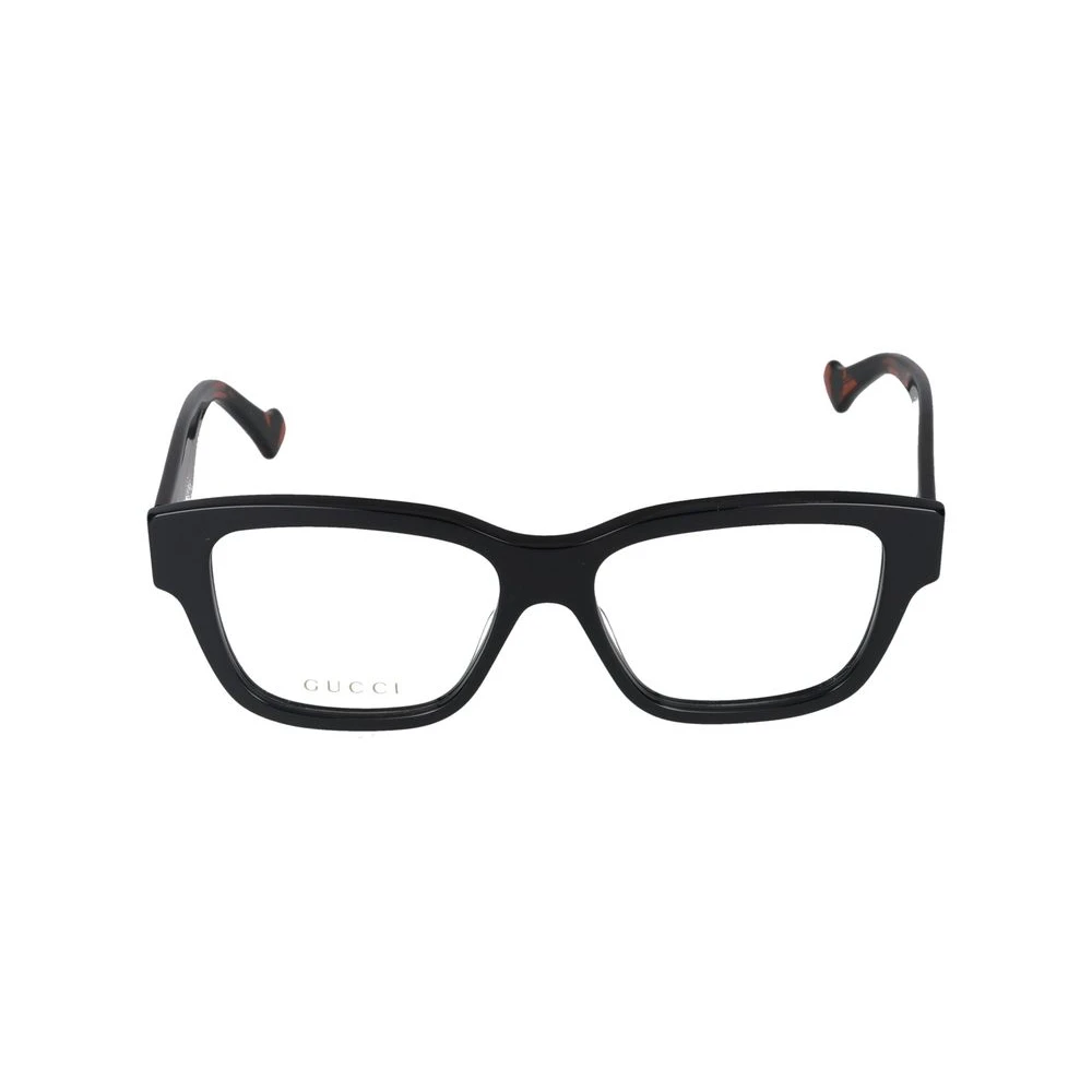 Gucci Men's Black Glasses, 55 Mm, Havana Transparent Eyeglasses Gg1428o 006