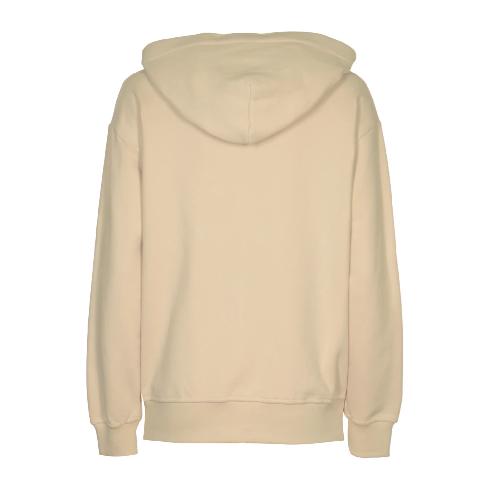Dondup Stijlvolle Sweaters met Felpa Detail White Dames