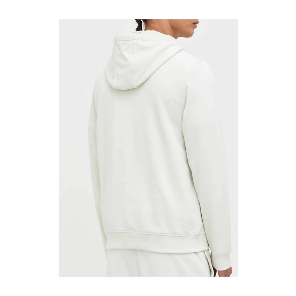 Hugo Boss Beige Hoodie Daratschi Frans Terry Katoen Beige Heren