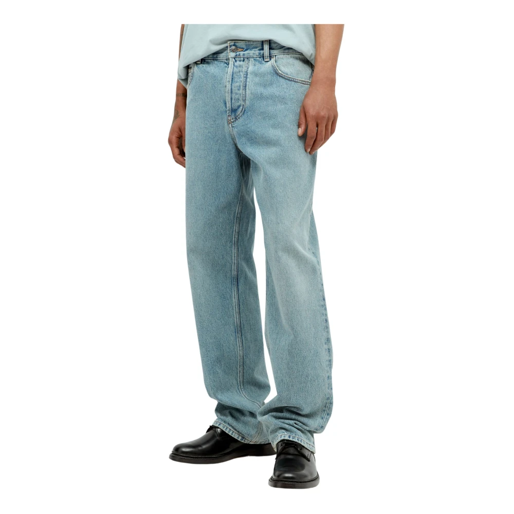 The Row Straight-Leg Jeans Made in Italy Blue Heren