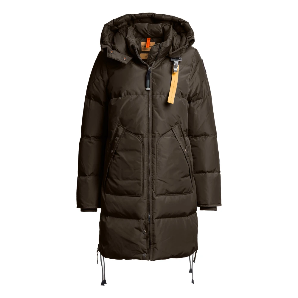 Parajumpers Donna Marrone Ma33 Long Bear Down Jacket